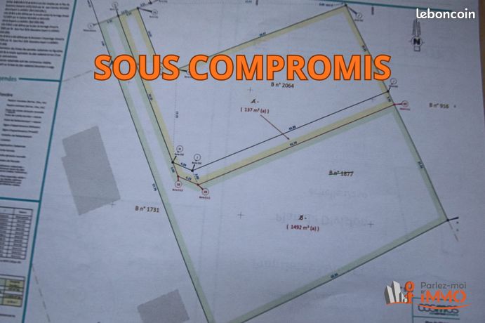 Terrain 1492 m² Chazey-sur-Ain