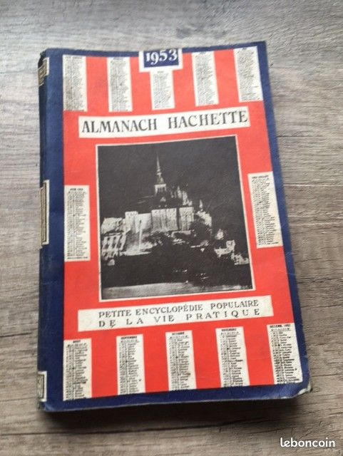 Almanach Hachette 1953 (image 1)