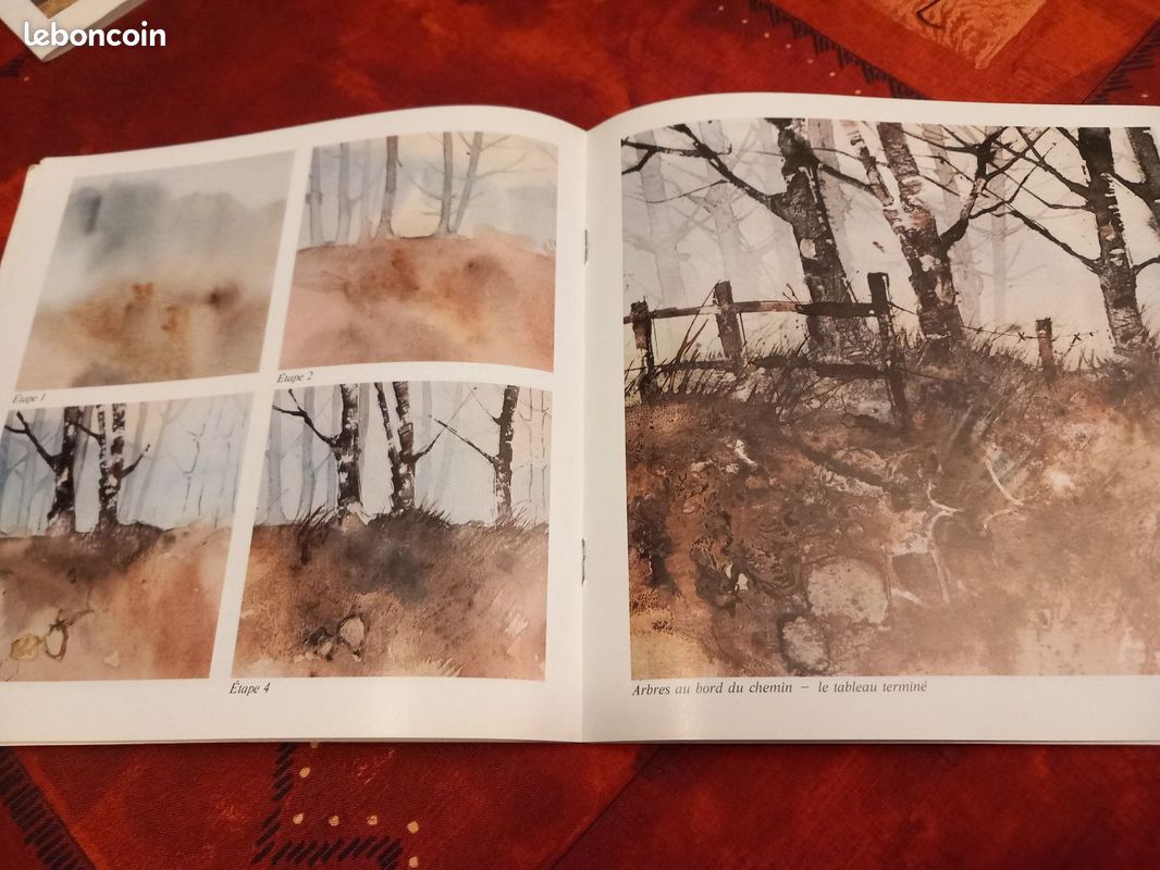 3 livres pour artistes, collection "pinceau-poch" : acrylique, huile, aquarelle (image 5)
