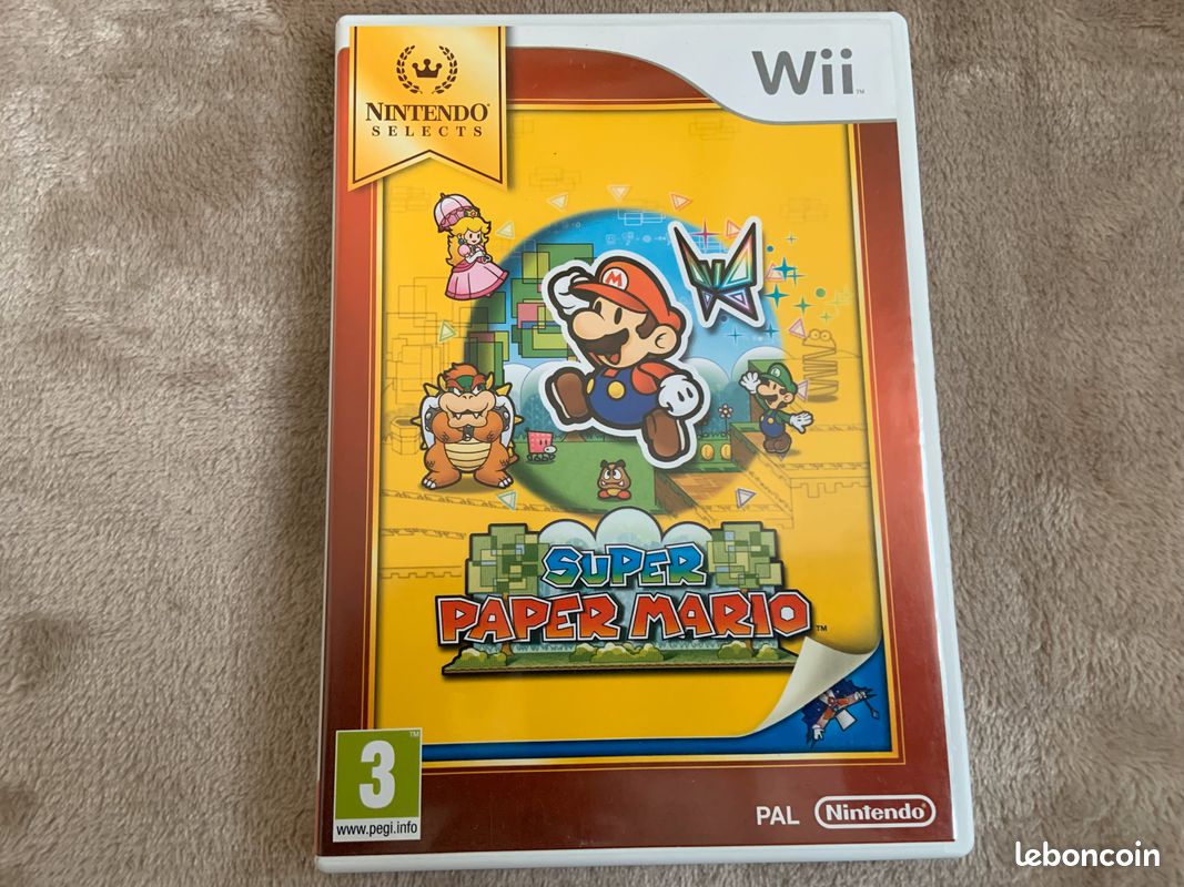 New Super Mario Bros Wii -Nintendo Wii -Complet avec notice -PAL FR