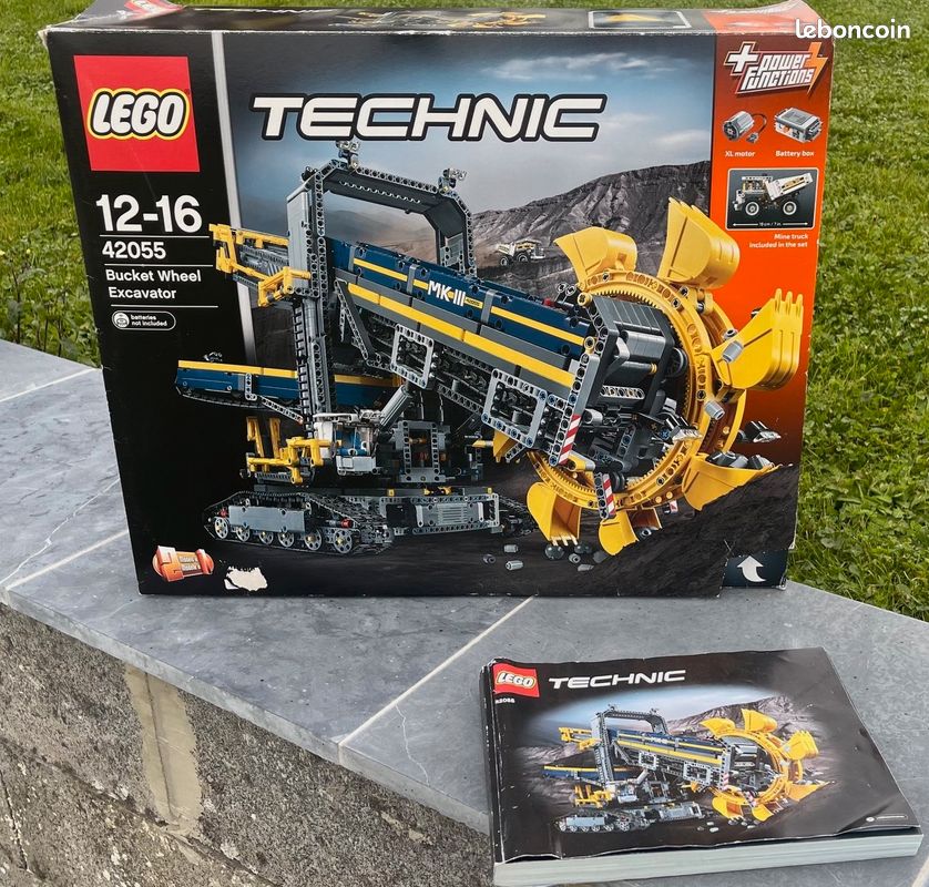 Lego Technic excavatrice 42055 Bucket Wheel Excavator Jeux Jouets