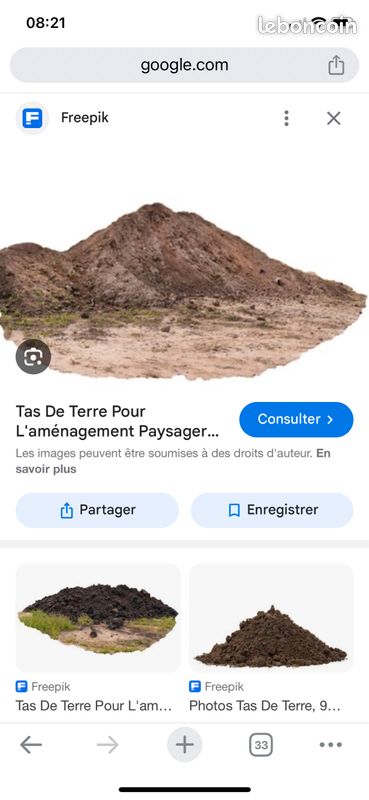 Accepte terre à Rivières si livré accès facile (image 1)