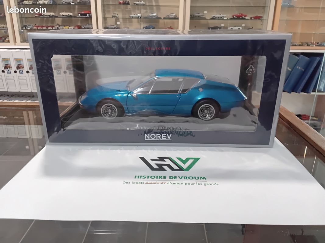 Norev 1:18 Alpine A310 1600 VE Année de construction 1972 bleu 185400 modèle voiture 185400