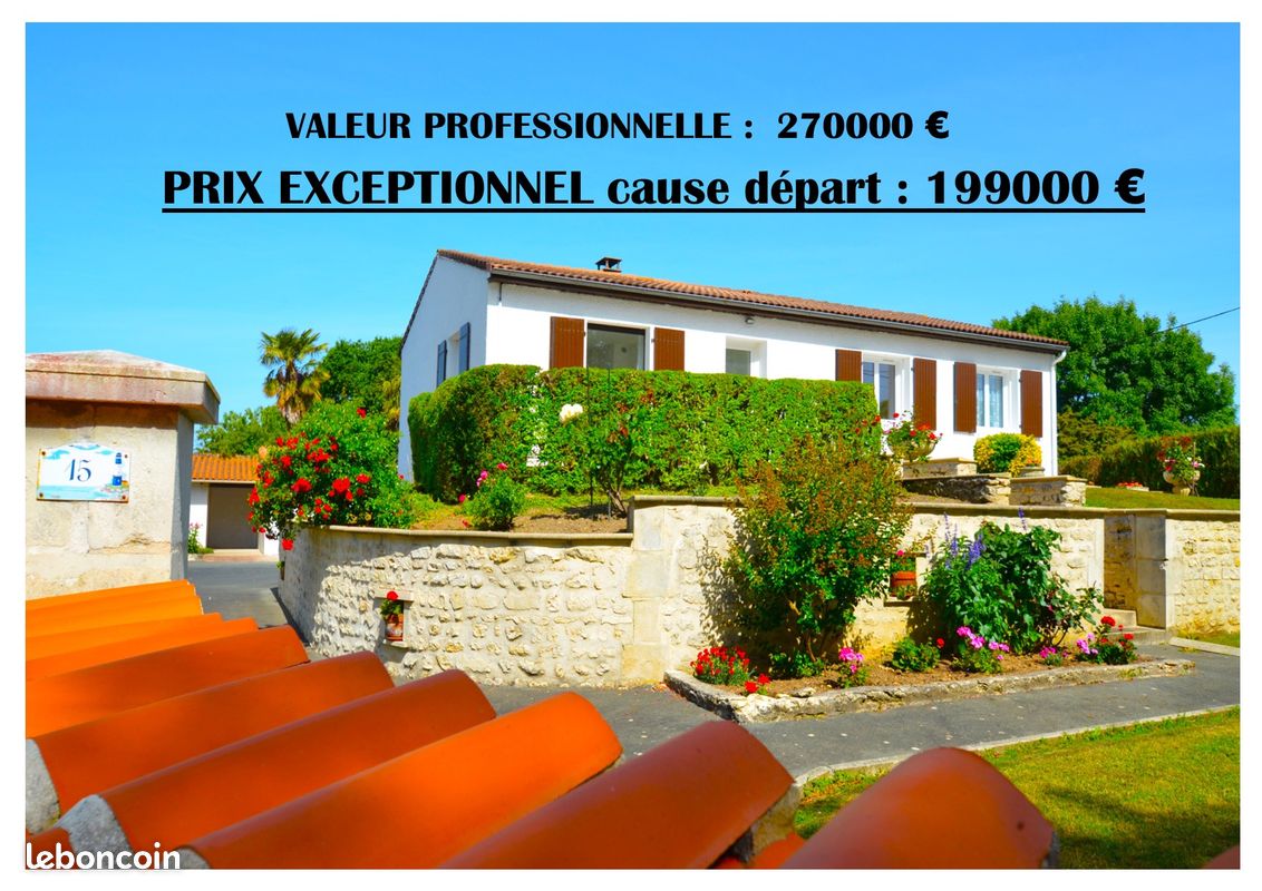 Maison 7 pièces 120 m² · à Saint-Georges-des-Coteaux · 120 m² · 199 000 €