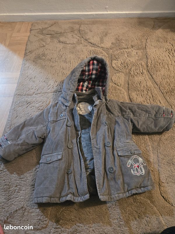 Manteau 12 mois chaud obaibi (image 1)