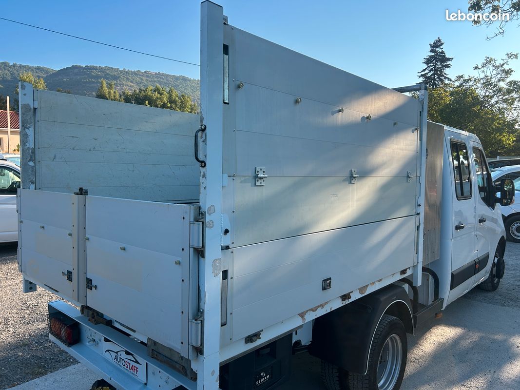 20820 HT – MASTER double cabine L3 2.3 DCi 165 benne paysagiste + coffre (image 4)