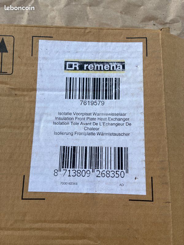 Kit isolation échangeur thermique Remeha 7619579 – NEUF (image 2)
