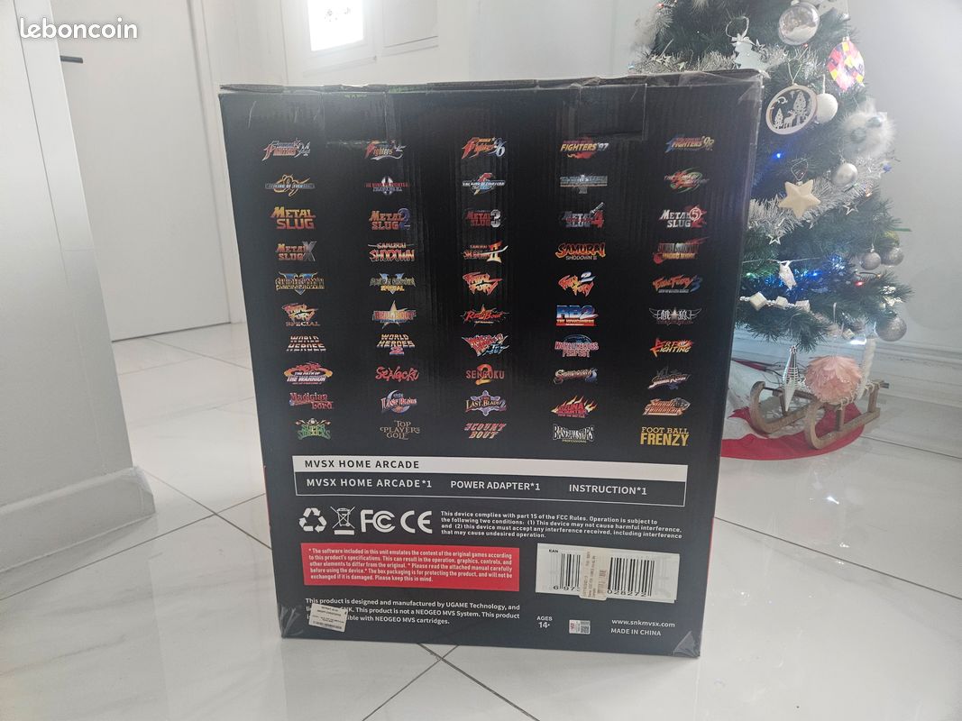 Lot 1 boîte neogeo mvsx 1 boîte ps5 abîmée et une boite vr2 abîmé (image 4)