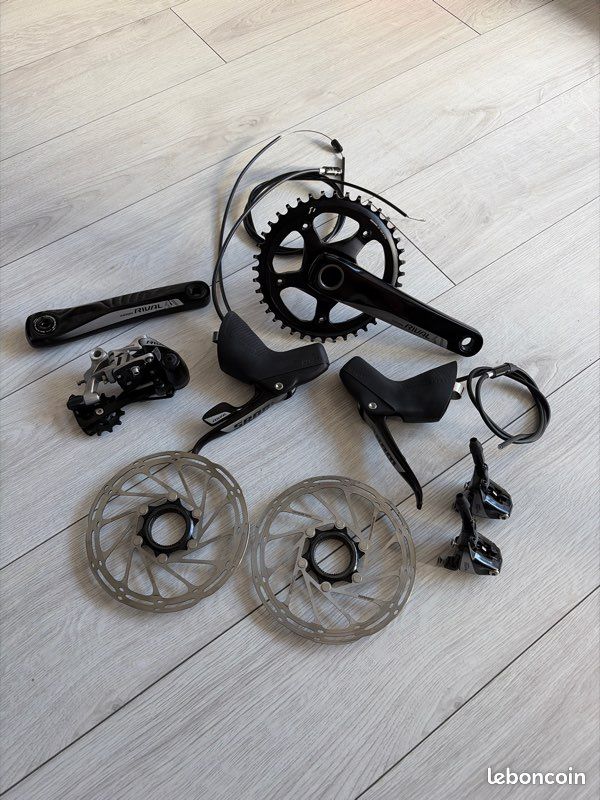 Groupe Sram Rival 1x11 CX Avec Freins à Disque Mécaniques - Neuf (sans Boîte)