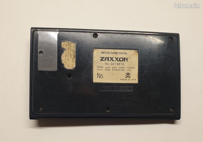 ZAXXON DOUBLE PANEL Bandai Sega LCD GAME DIGITAL VERSION EUROPÉENNE EUR 39,00 - FR