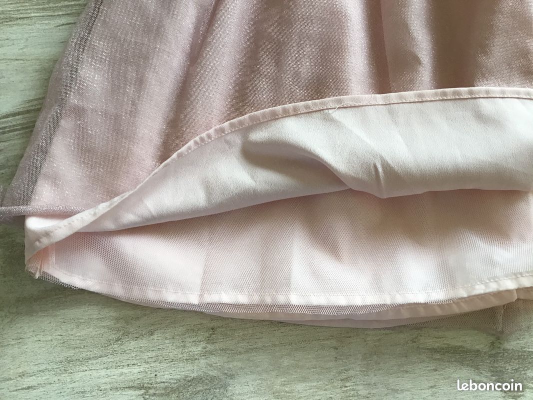 Robe de cérémonie rose Taille 8 ans TBE (image 3)