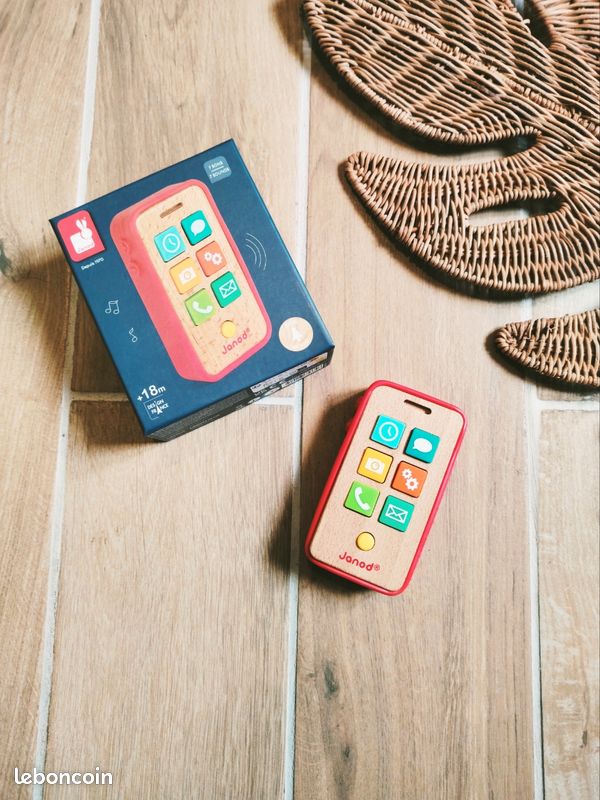 Jouet Téléphone Portable Bébé – Effets Sonores & LED Lumineuses – Éducatif 1-6 Ans