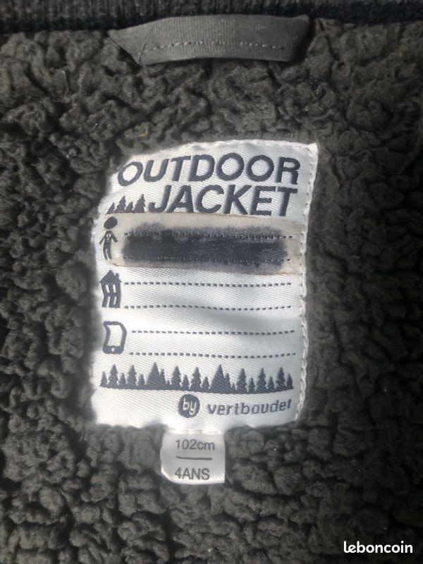 Manteau garçon gris 4 ans (image 5)