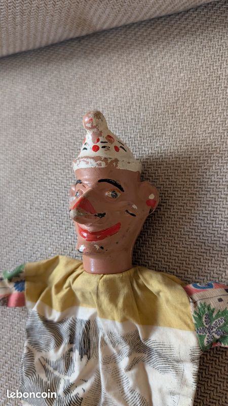 ANCIENNE TETE DE Marionnette Jouets Anciens Vintage EUR 9,90 - PicClick FR