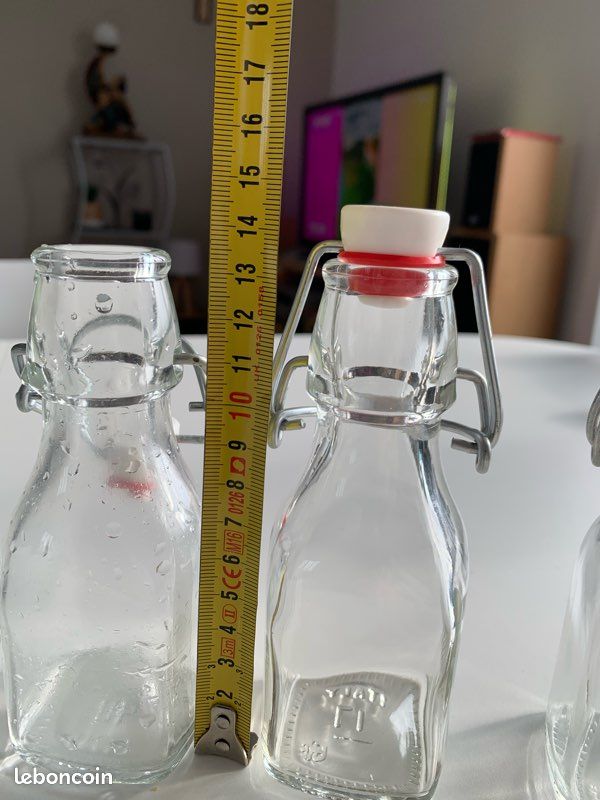 Mini bouteilles verre (image 1)