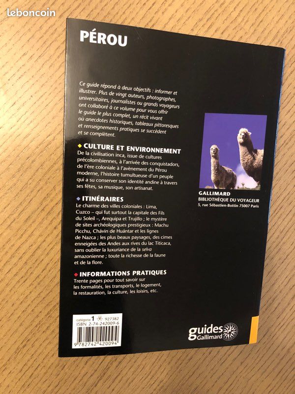 Guide Pérou Gallimard (image 2)