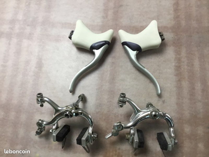 Étriers De Frein GALLI Vintage - Pour Vélo De Route Ou Touring - Couleur Argent - Fabriqué En Italie - Occasion