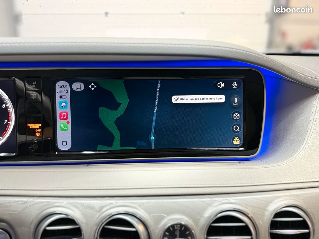MERCEDES-BENZ CLASSE S 550 4.7i V8 BI-TURBO 4MATIC 455CH (image 21)