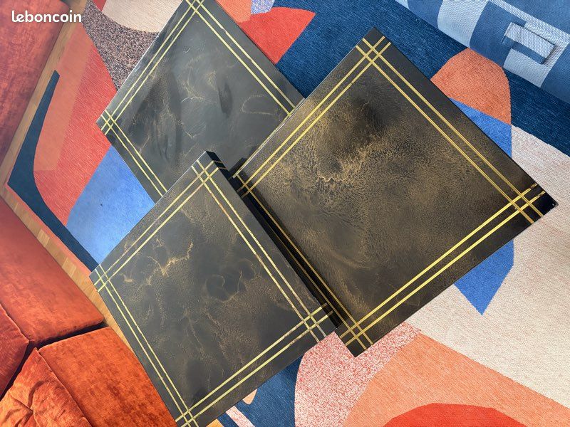 Tables basses gigognes ligne roset vintage (image 3)