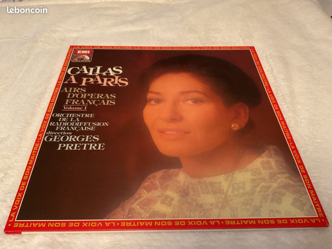 Disque maria callas - a paris volume 1 (image 1)