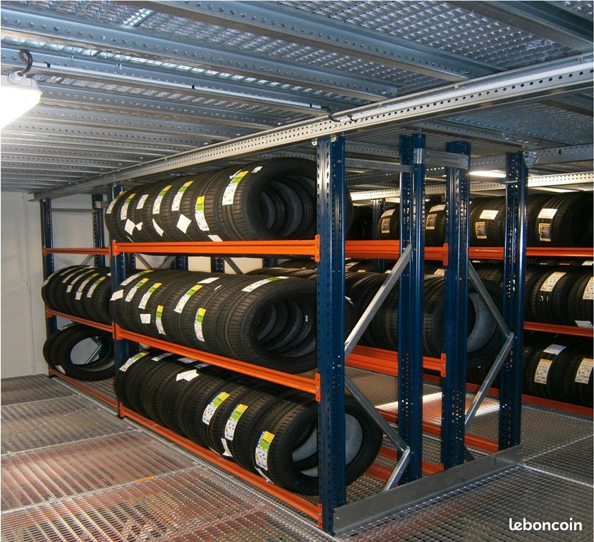 Rayonnage pneus pour garage, dépôt, atelier (image 4)