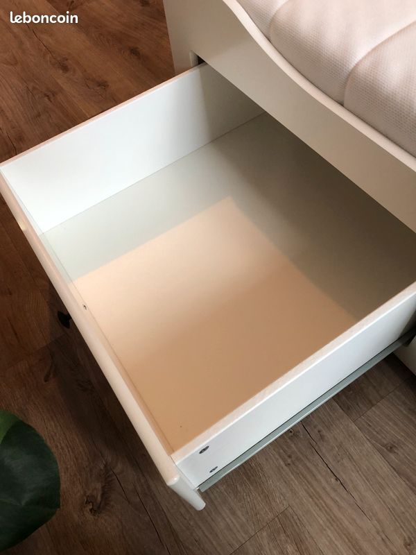 Lit banquette Hemnes IKEA blanc (image 5)