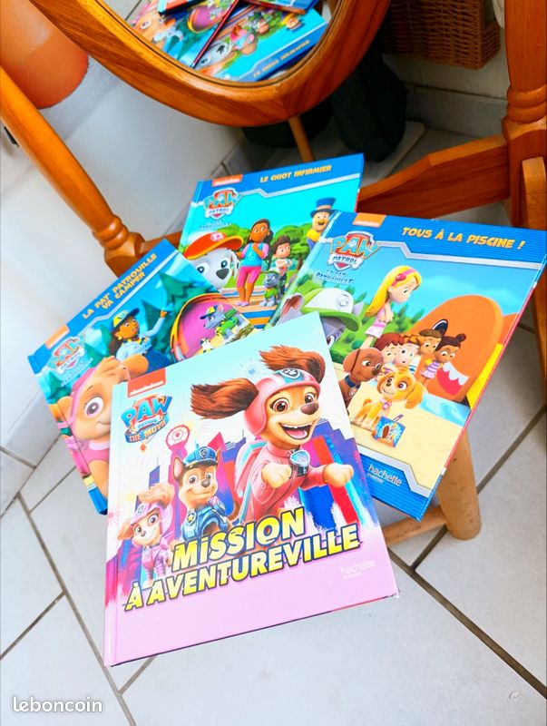 Lot livres pat patrouille (image 1)