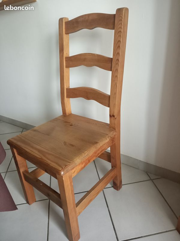 2 chaises bois massif (image 2)