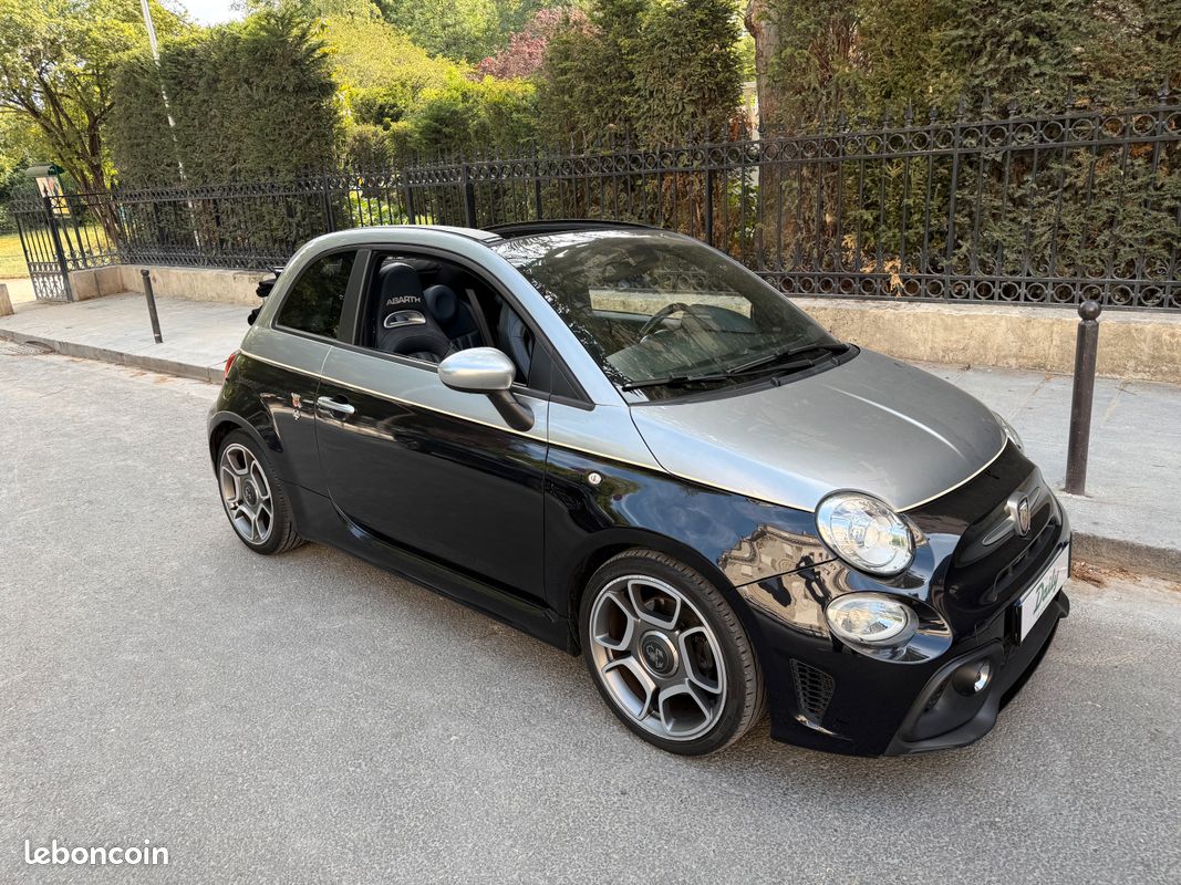 Abarth 500 cabriolet 595 Turismo phase 2 - 165ch - BVA - Beats Audio - Garantie 12 mois (image 6)