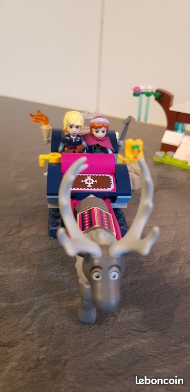 Elsa Lego 41066 Frozen Le Traineau D'Anna Et Kristoff- Lego Reine