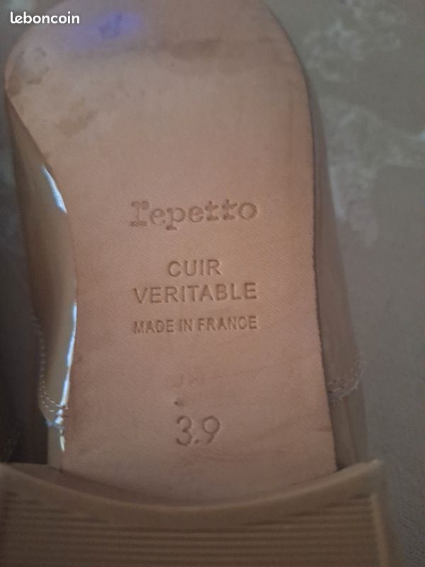 Repetto Paris femme cuir vernis 39 (image 4)