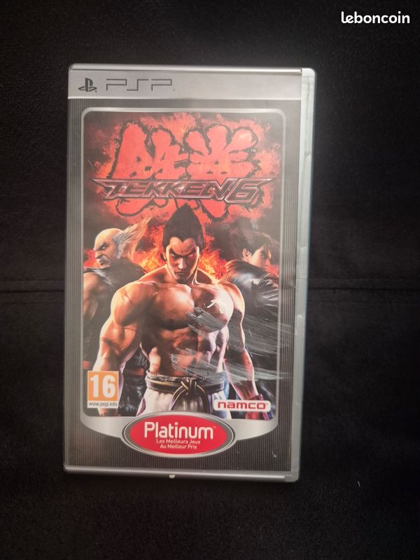 Jeux psp tekken 6 et grand theft auto vice city stories (image 2)