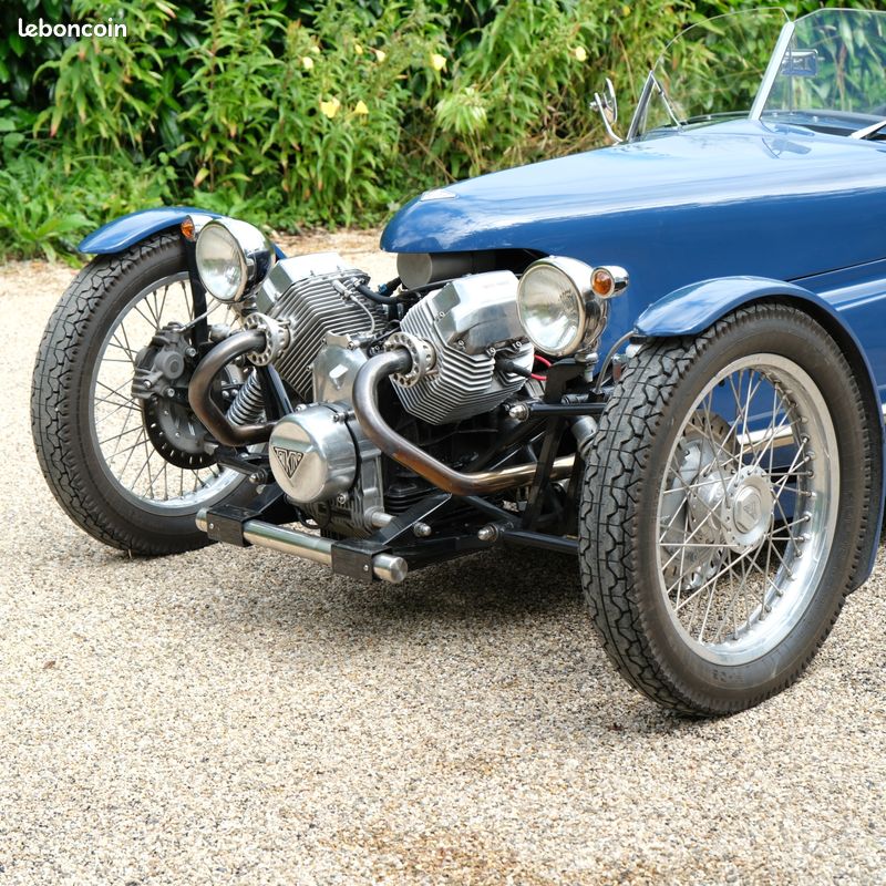 Triking,, three wheeler idem ,morgan, jzr Motos