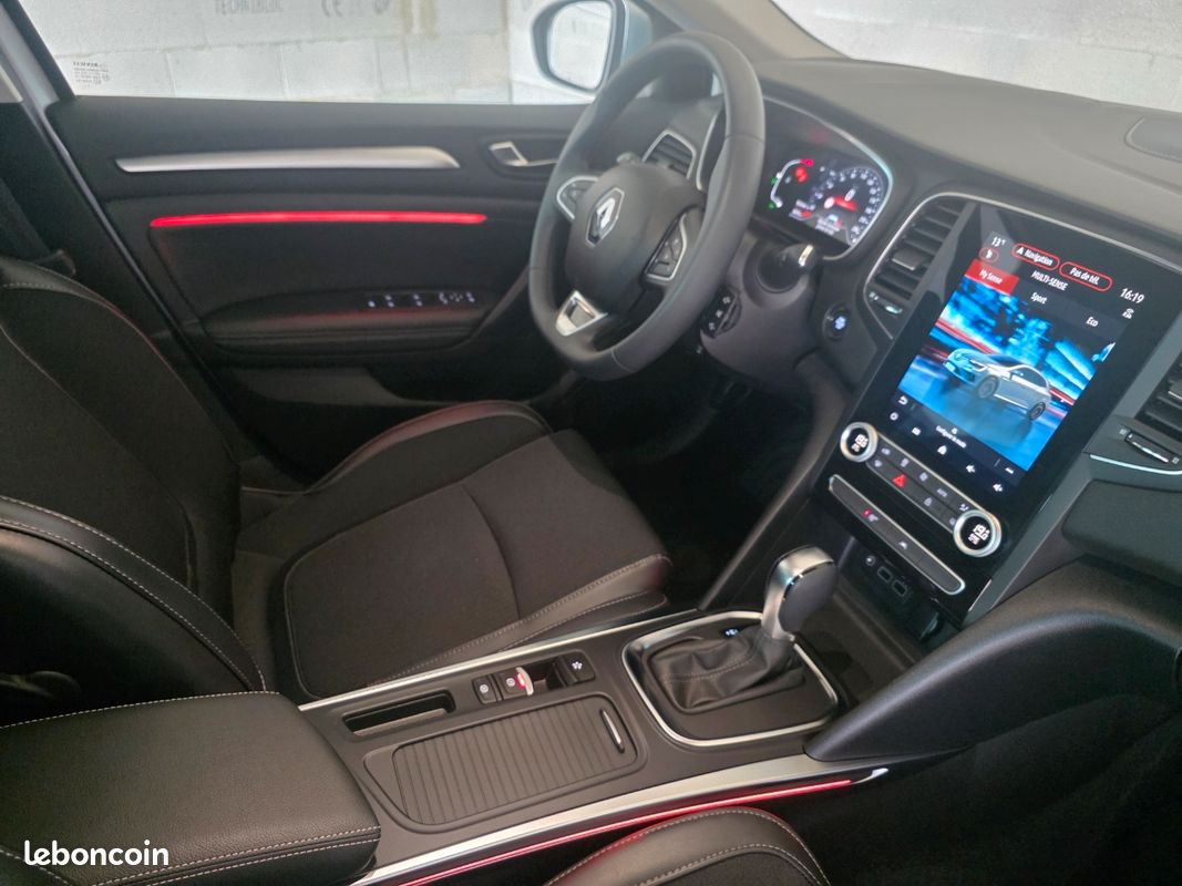 💎 renault megane iv 1.5 blue dci 115 edc bva 7 TECHNO💎1ere main - BOITE AUTOMATIQUE - entretien constructeur (image 11)