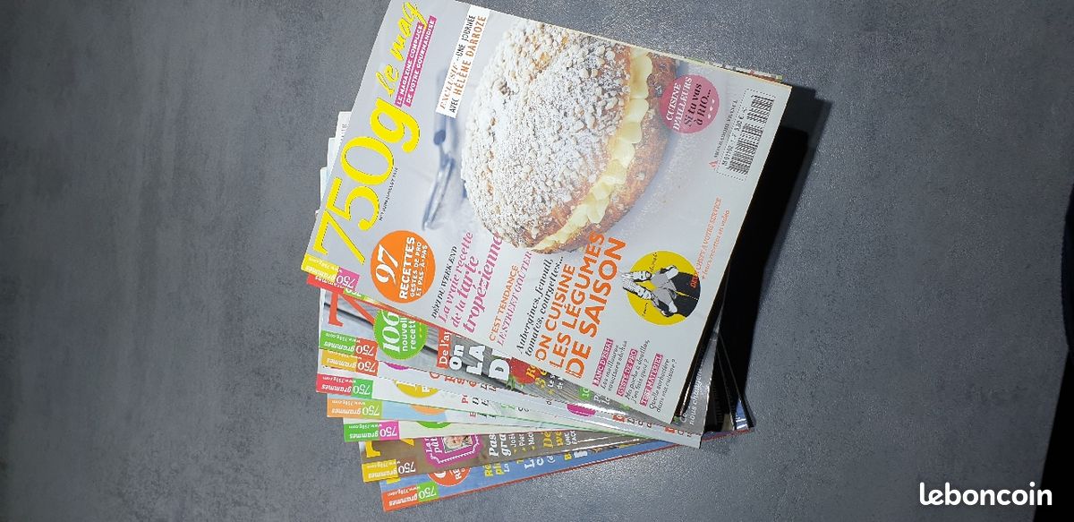 Lot 10 magazines 750g (image 1)