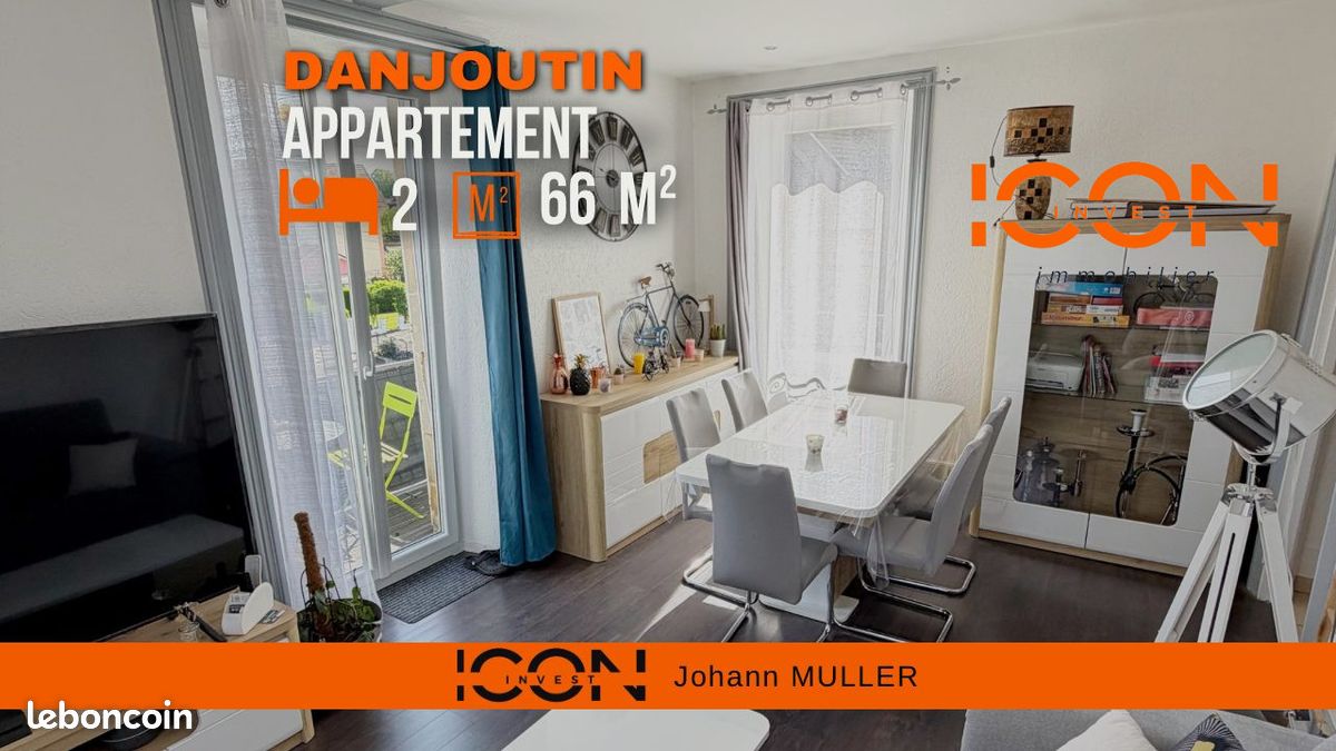 Appartement 3 pièces 66 m² · à Danjoutin · 66 m² · 85 000 €