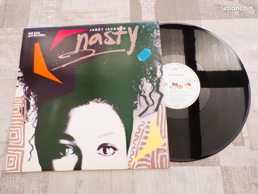 Disques Vinyles Maxi 45 Tours Années 80 (image 2)