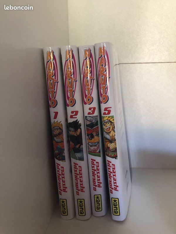 Manga naruto tome 1-2-3 et 5 (image 1)