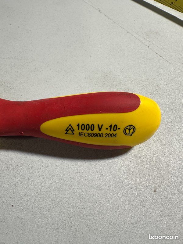 Tournevis plat conforme VDE/1000v Beta 1274MQ 0,5x3x100 (image 3)