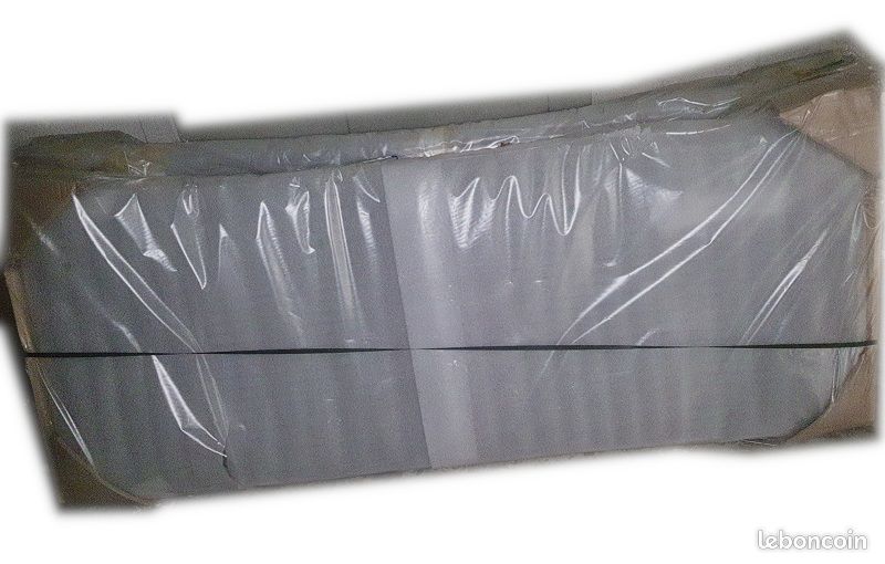 Radiateurs vertical 1798W JAGA Iguana aplano gris sablé 192cmx74cm non monté encore emballé (image 3)