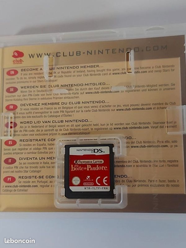Professeur Layton et la boite de Pandore Nintendo DS (image 4)