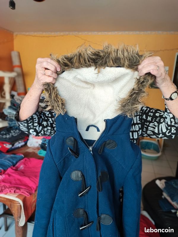 Manteau bleu (image 1)