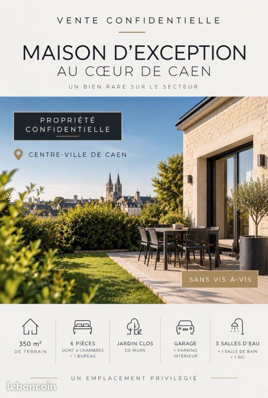 Maison 6 pièces 350 m² · à Caen · 350 m² · 1 540 000 €
