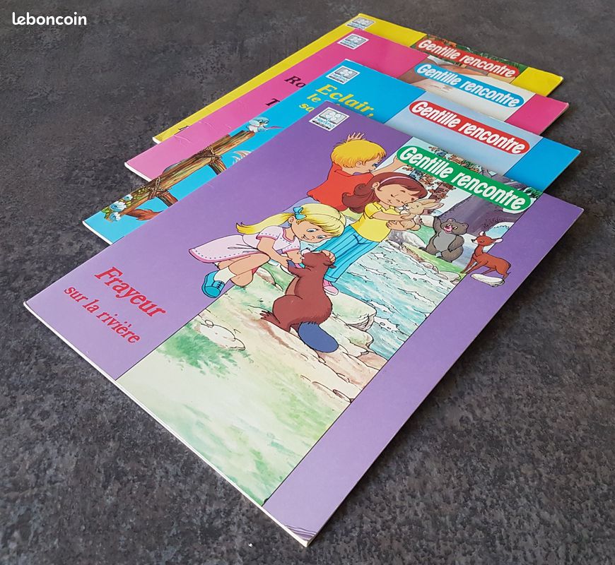 4 Livres Vintage Gentille Rencontre - Éditions Hemma (Carlos Busquets) (image 4)