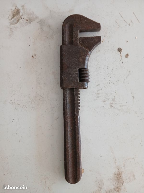 Clé à molette US 10inch CRESTOLOY WW2 vintage - Outillage, pelles