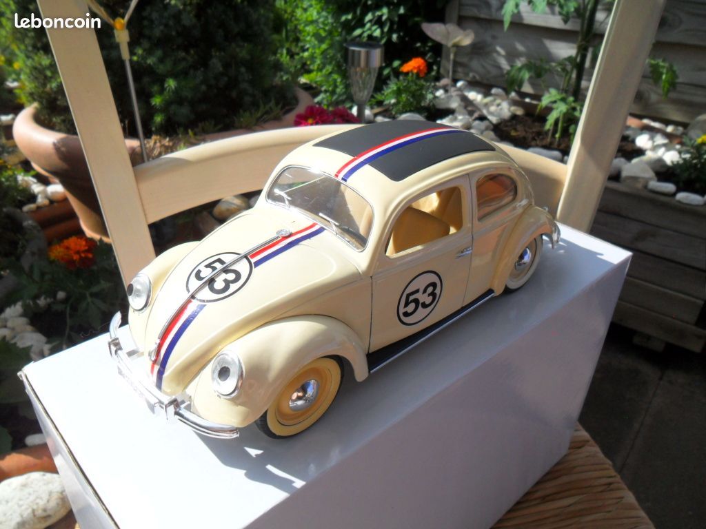 Miniature Volkswagen New Beetle Rouge – GATE 1/18, état Neuf, Boîte D’origine