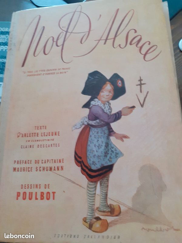 Noël d'Alsace, Lejeune Poulbot, Collection 1945 (image 1)