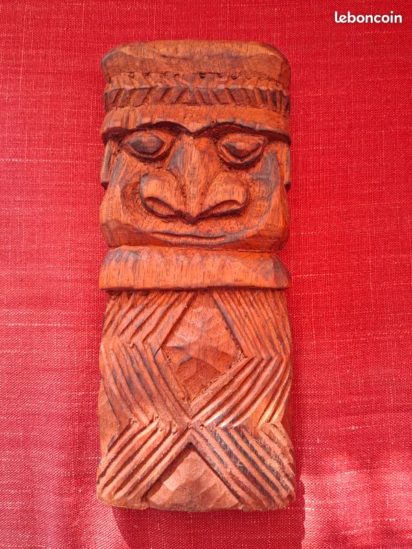 Sculpture sur bois Kanak (Nouvelle-Calédonie) (image 1)