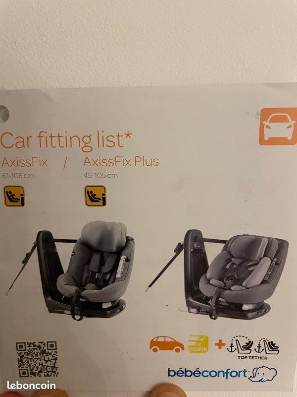 Siège auto enfant Assisfix Bébé confort (image 7)