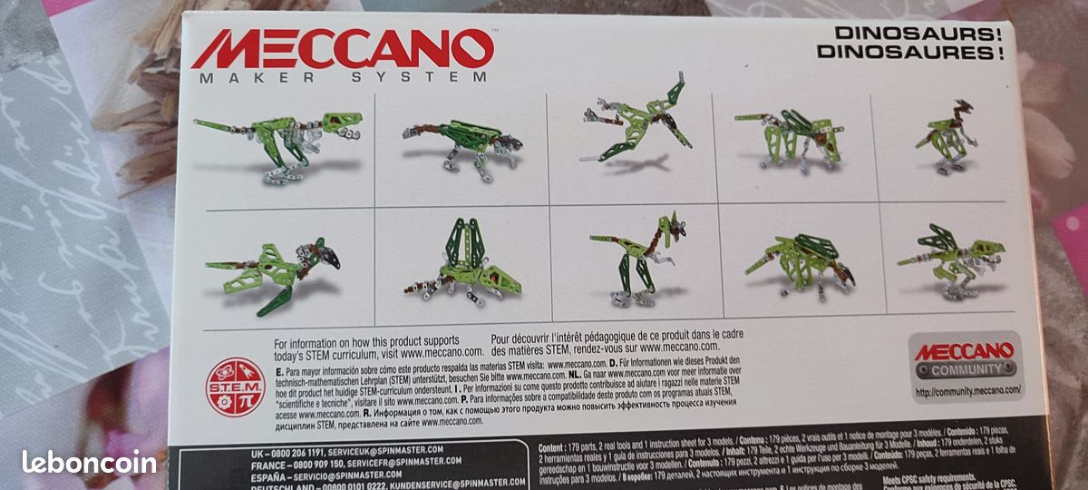 Meccano maker systèm Dinosaure (image 4)